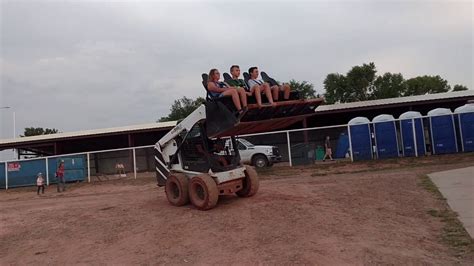 black sheep skid steer stunts|jake black sheep ride.